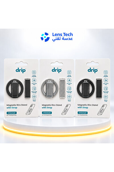 Drip حامل ومسكة مغناطيسية للهاتف - تصميم متعدد الألوان عملي وقوي التثبيت 🧲 📱 ✨