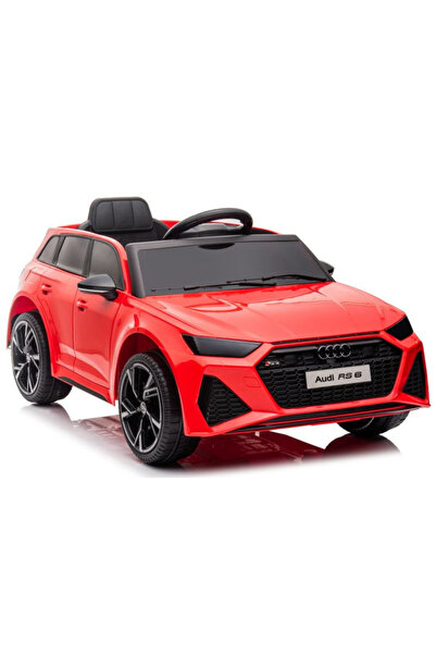 LEAN Audi RS6 BRD-2118 Vehicul Roșu Alimentat cu Baterii