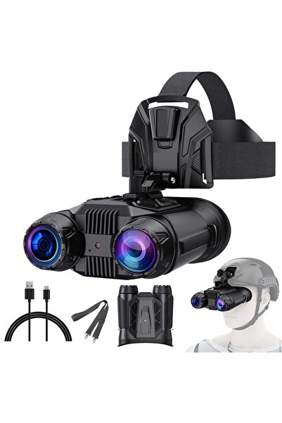 OEM RAZPLYN Gece Görüş Cihazı, Kafa Montajlı, 4K 48MP Gece Görüş Gözlüğü, Kız...