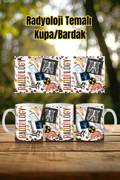 Karmadia Store Radyoloji Temalı Kupa/Bardak