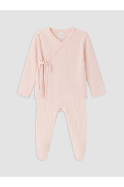 LC Waikiki Rmz Gi̇yi̇m Farkiyla Baby Girl Long Sleeve Set