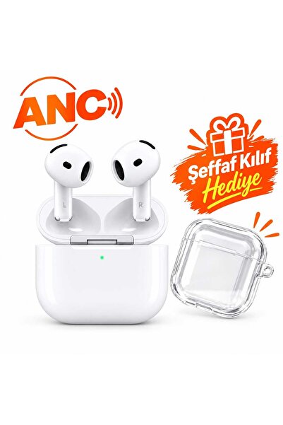 Teknowork 4.Nesil Bluetooth Kulaklık ANC Aktif Gürültü Engelleme