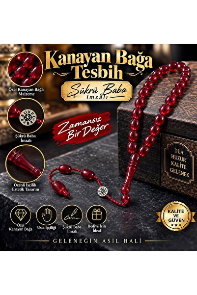 Kanayan Bağa Tesbih şükrü Baba imzalı Isıya Duyarlı