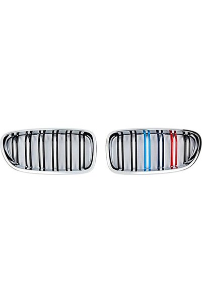 Wender BMW F10+LCI 2010-2016 Panjur Set Krom Siyah Çift Çıtalı M Renkli A0103184