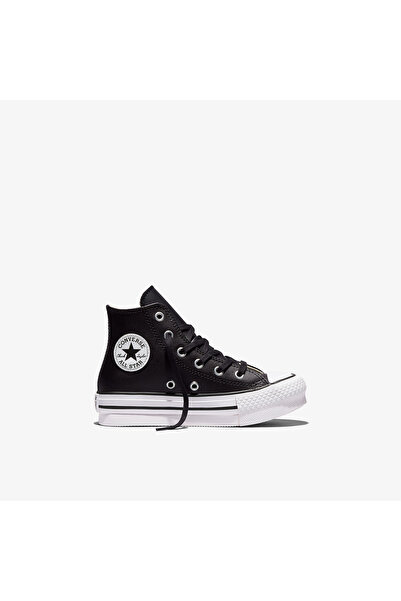 Converse Chuck Taylor All Star EVA Lift Çocuk Siyah Deri Sneaker