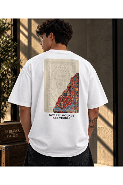 SB BİANCO Όχι όλα τα τραύματα είναι ορατά Μπλουζάκι Streetwear Unisex Premium...