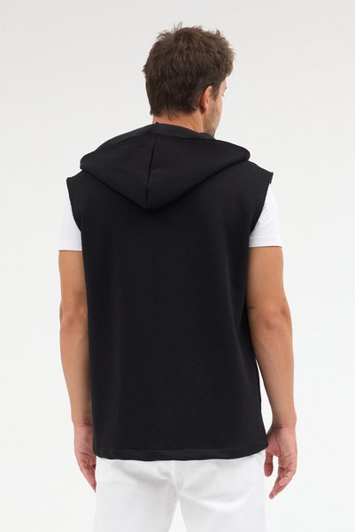 PELİTİSS Hooded Casual Pocket Vest