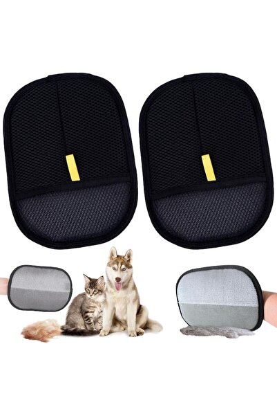 OEM Set de mănuși pentru îndepărtarea părului de animale, design cu două fețe...