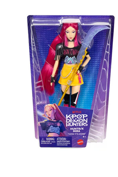 mattel Kpop Demon Hunter Huntrıx Mıra - Netflix