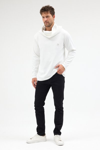 PELİTİSS High-Neck Sweatshirt