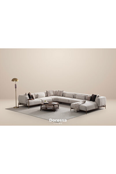 Doressa Living Latis Mega Köşe Koltuk Takımı