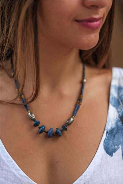 Miss Boheme Babylon Blue Necklace