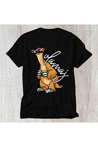donamod Unisex Stylish Comfortable Oversize Cotton Crew Neck T-Shirt with Spe...