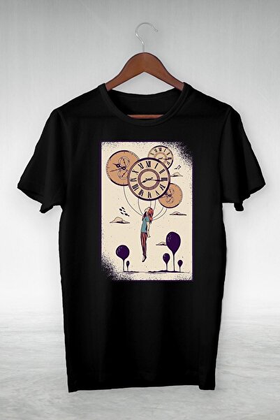 donamod Unisex Stylish Comfortable Oversize Cotton Crew Neck T-Shirt with Spe...