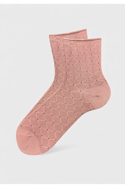 Soma Γυναικείες Κάλτσες Socks Bamboo Edition Diamonds– Σετ 4 Ζευγών - Πολύχρωμο