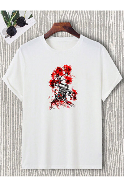 donamod Unisex Stylish Comfortable Oversize Cotton Crew Neck T-Shirt with Spe...