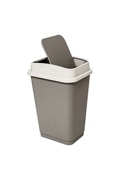 FİVE Coș de gunoi din plastic 50L, Taupe