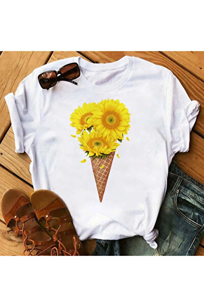 donamod Unisex Stylish Comfortable Oversize Cotton Crew Neck T-Shirt with Spe...