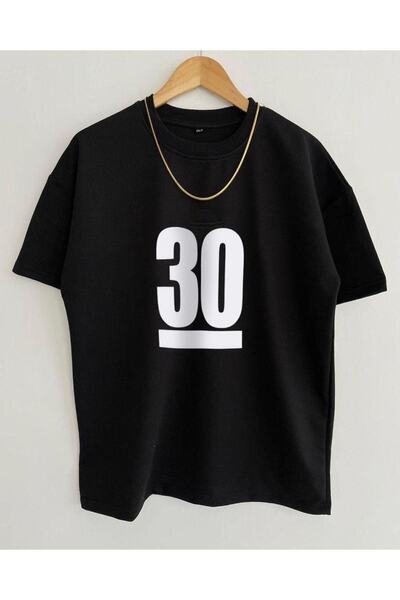 donamod Unisex Stylish Comfortable Oversize Cotton Crew Neck T-Shirt with Spe...