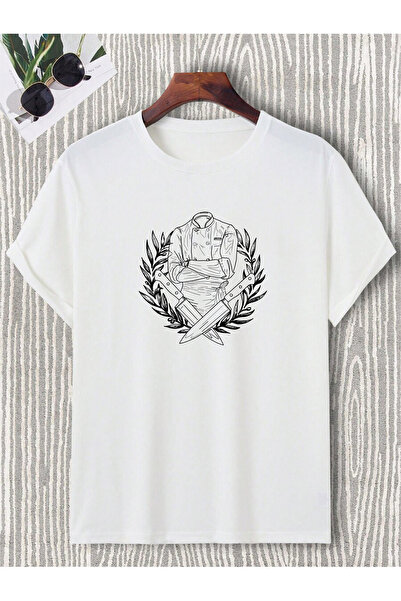 donamod Unisex Stylish Comfortable Oversize Cotton Crew Neck T-Shirt with Spe...