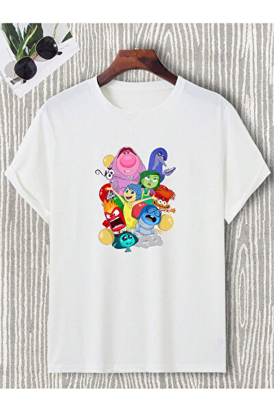 donamod Unisex Stylish Comfortable Oversize Cotton Crew Neck T-Shirt with Spe...