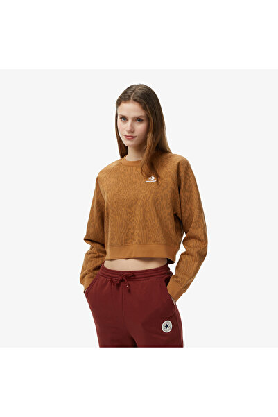 Converse Kadın Kahverengi Sweatshirt