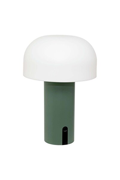 Atmosphera Lampă de exterior JANY reîncărcabilă USB verde măsliniu și negru -...