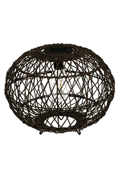 Atmosphera Lampă solară de exterior tip glob, Negru - D. 31 cm
