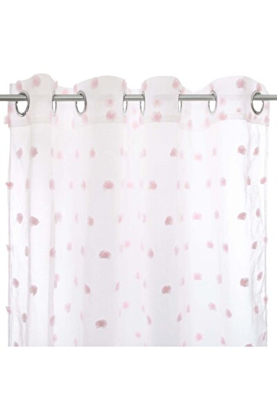 Atmosphera for kids Perdea pentru copii  "Pompoane " - Roz, 140x240 cm