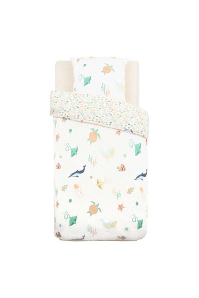 Atmosphera for kids Set de pat copii "Orta" - Alb, 200x140 cm