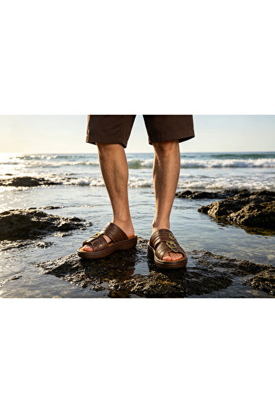 Huanhuan Shoe شباشب صيفية أنيقة للرجال والنساء، أحذية ذات نعل سميك مقاومة للا...