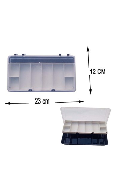 EUROFISH Organizer Raflı Kutu Kırmızı