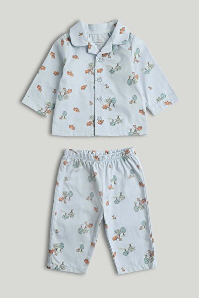 MOTHERCARE بيجامة قطنية بتصميم بقرة هايلاند
