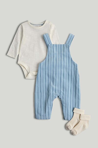 MOTHERCARE My First Cord Dungaree Outfit