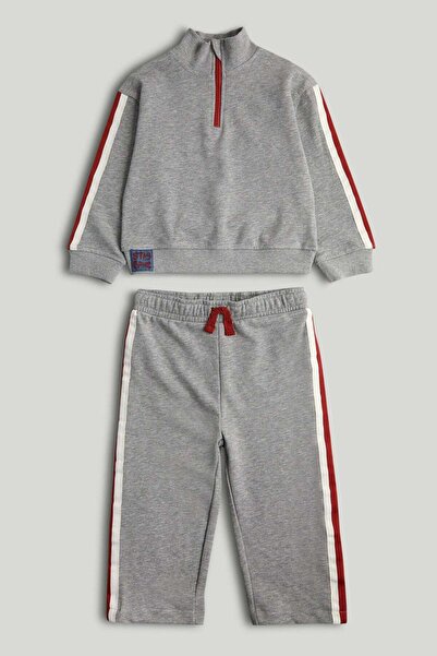 MOTHERCARE Grey Sweat Top and Jogger Outfit