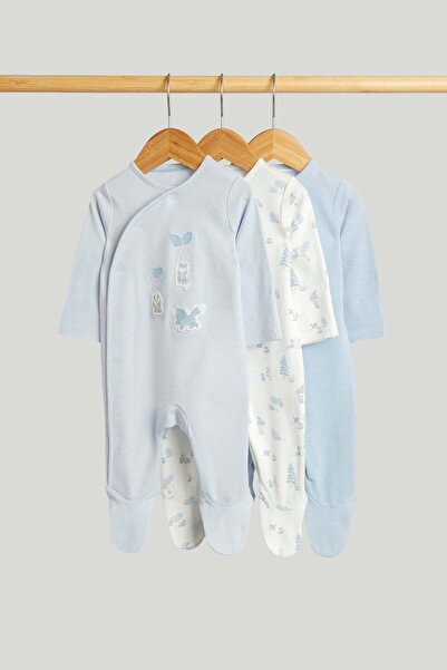 MOTHERCARE عبوة من 3 قطع من ملابسي الداخلية المتكاملة الأولى