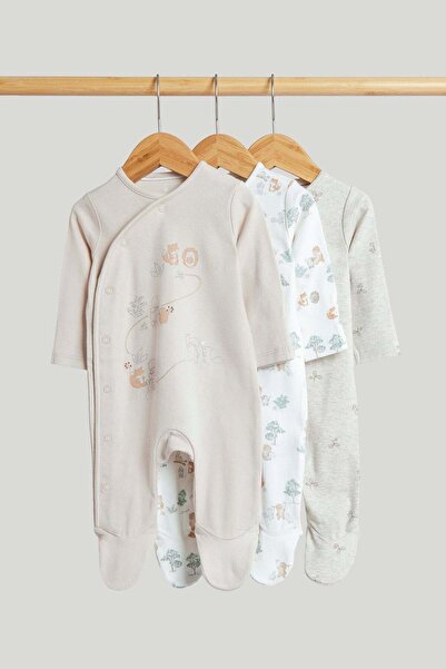 MOTHERCARE عبوة من 3 قطع من ملابسي الداخلية المتكاملة الأولى