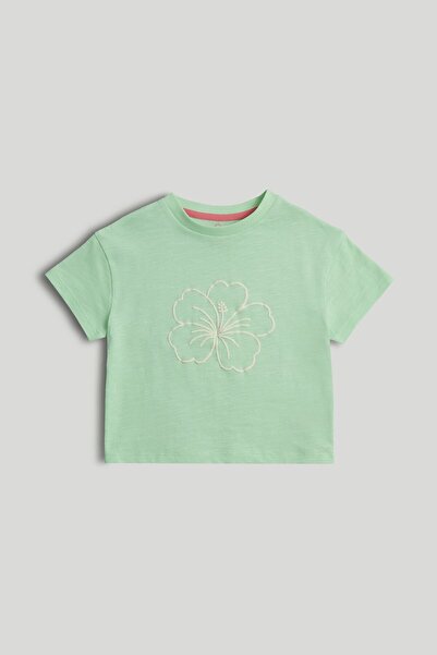 MOTHERCARE تي شيرت بزهور خضراء