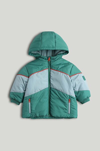 MOTHERCARE Green Colour Block Coat