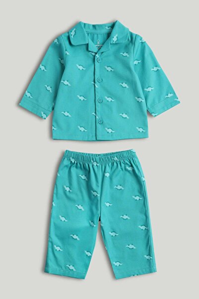 MOTHERCARE بيجامات قطنية بتصميم الديناصورات