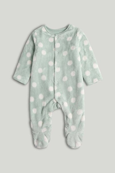 MOTHERCARE قطعة واحدة من الصوف الناعم بلون النعناع