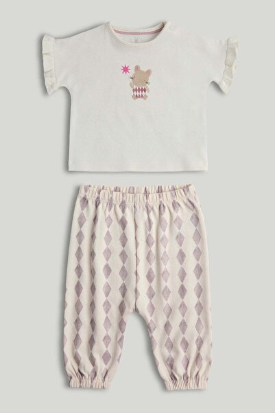 MOTHERCARE Mouse T-Shirt and Trouser Outfit