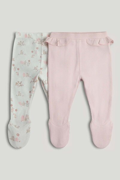 MOTHERCARE 2 Pack My First Leggings with Feet