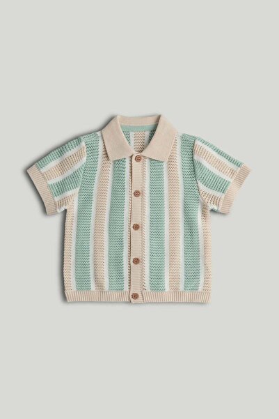 MOTHERCARE قميص محبوك مخطط