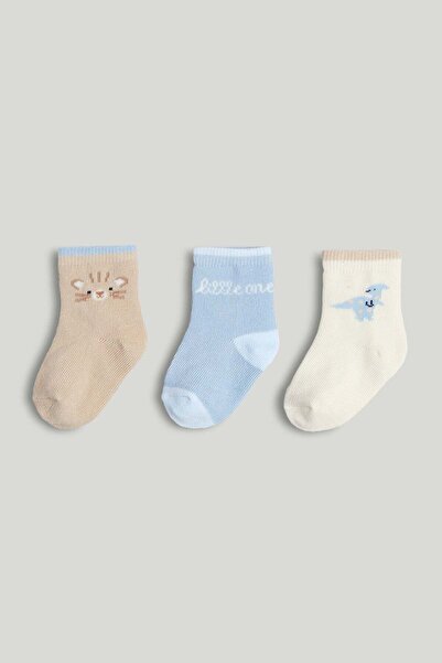 MOTHERCARE 3 Pack Animal Baby Socks