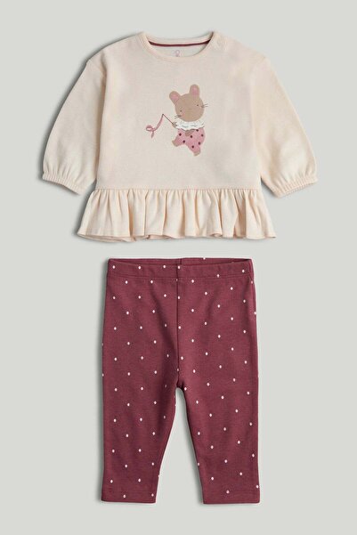 MOTHERCARE طقم توب وبنطلون ضيق