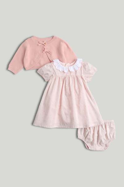 MOTHERCARE My First Dress, Knickers and Cardigan Outfit