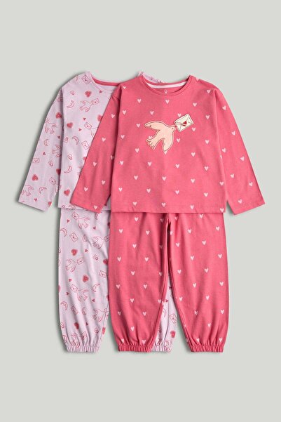 MOTHERCARE 2 Pack Birds Pyjamas