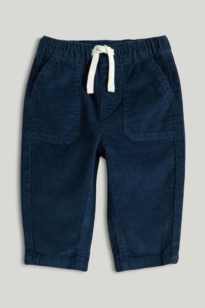 MOTHERCARE Navy Cord Trousers