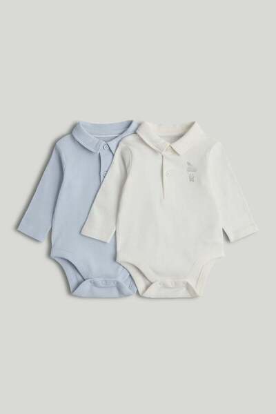 MOTHERCARE قطعتان من ملابس الأطفال الداخلية "ماي فيرست بودي سوتز"